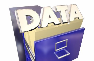 Data Storage Information clipart