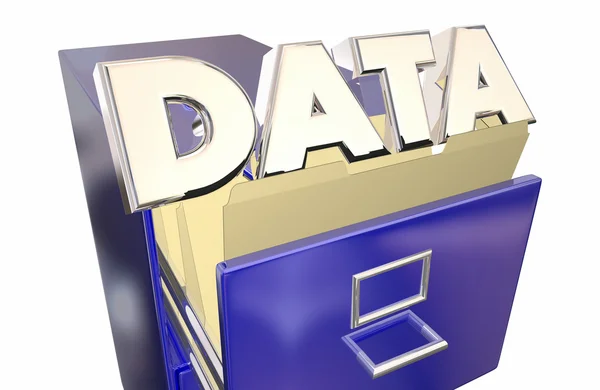Informações de armazenamento de dados — Fotografia de Stock