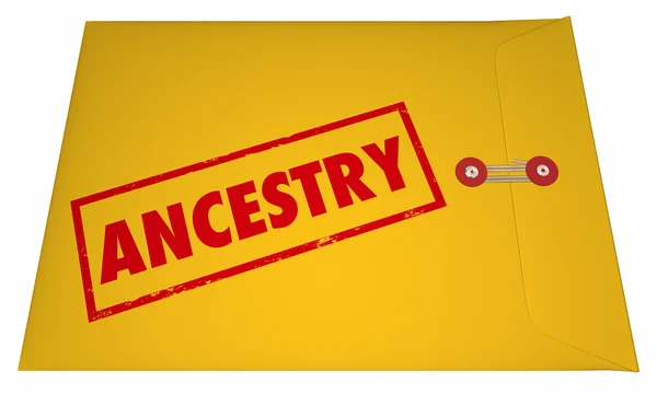 Ancestry Storia della famiglia Ricerca — Foto Stock