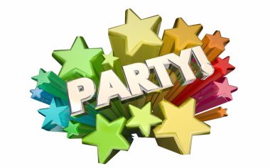 Parti olay davet kutlama  