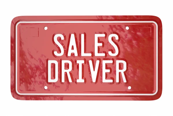 Sales Driver Top Seller Car — Stock Photo, Image