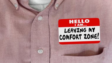 Leaving My Comfort Zone  clipart