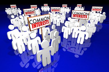 Common Interests Clubs Groups   clipart