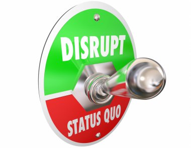 Disrupt Status Quo Toggle  clipart
