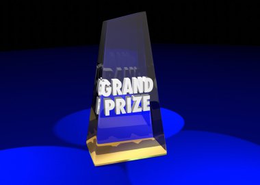Grand Prize Award  clipart