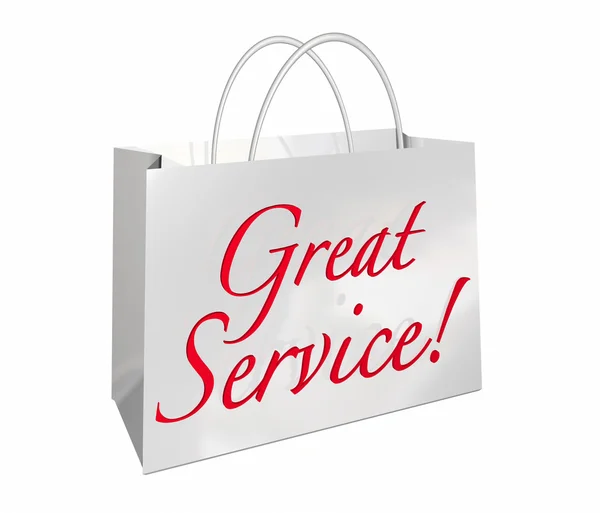 Grande servizio Shopping Bag — Foto Stock