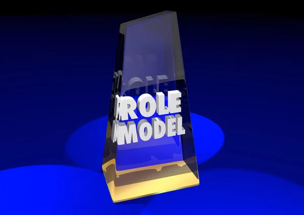 Role modelu Award — Stock fotografie