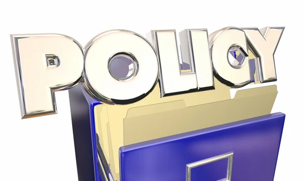 Politik 3d Word — Stockfoto