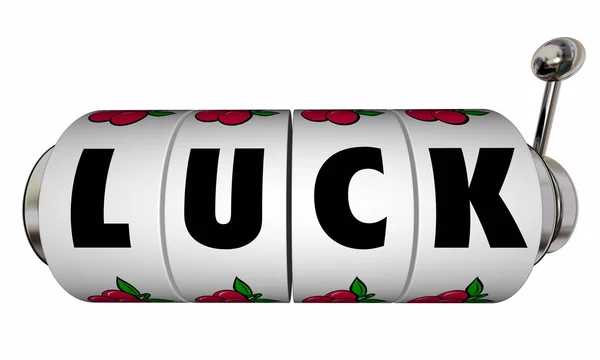 Luck ігровий автомат Колеса — стокове фото