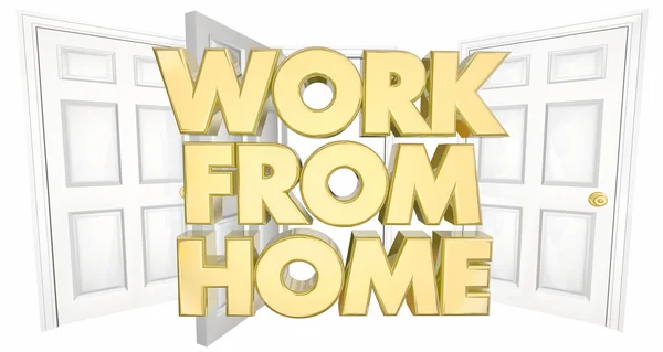 Work From Home — Stock Photo, Image