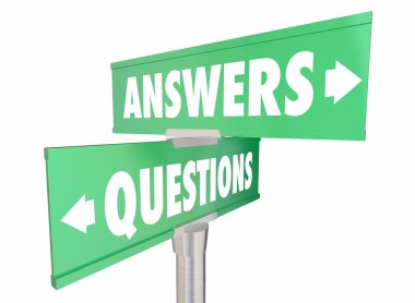 Soruların cevapları soru-cevap kelimeler 