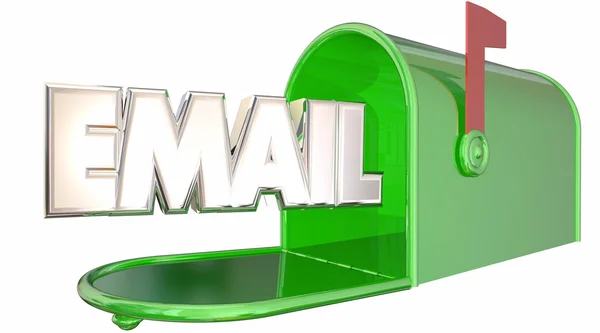 E-mail postvak postvak in — Stockfoto