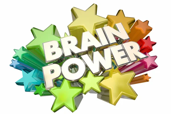 Brain Power Stars — Stock Photo, Image