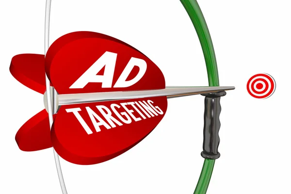 Targetowania kampanii reklamowej — Zdjęcie stockowe