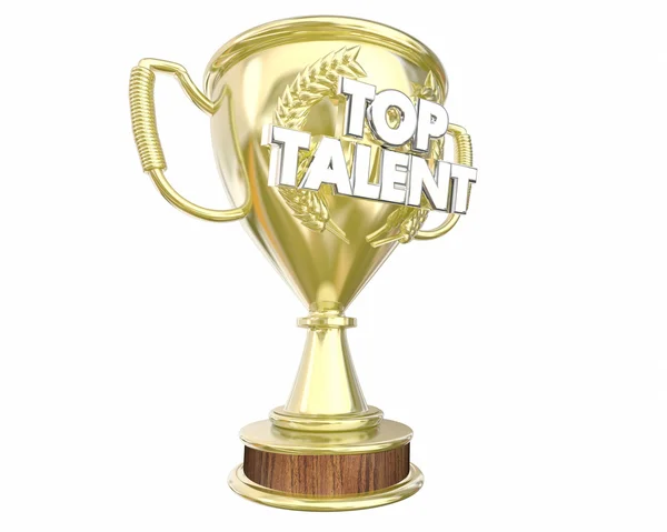 Nagroda Top Talent — Zdjęcie stockowe