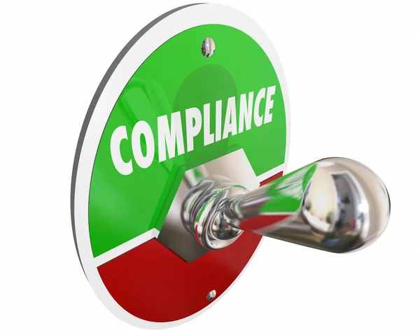 Compliance Follow Rules — Stock Photo, Image