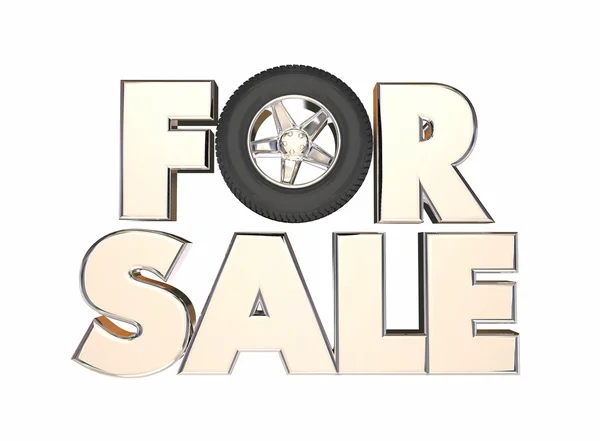 For Sale Car Truck — Stock Photo, Image