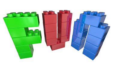 eğlenceli oyuncak blokları