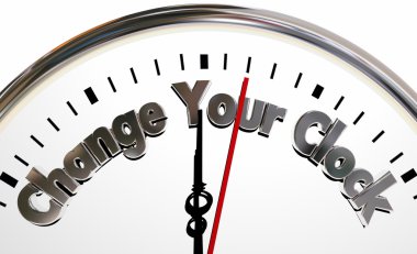 Change Your Clocks clipart