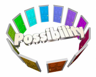 Possibility Doors Circle   clipart