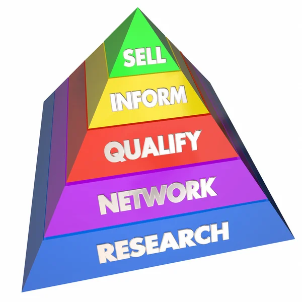 Pyramid 3d illustration — Stockfoto
