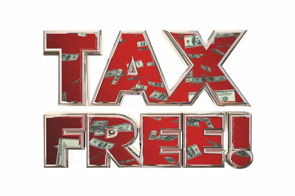Tax Free — стоковое фото