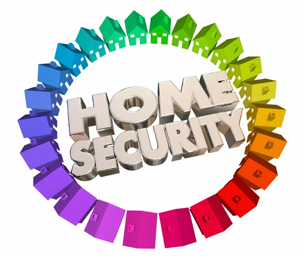 Home Security Safety Crime Prevention — Stock Photo, Image