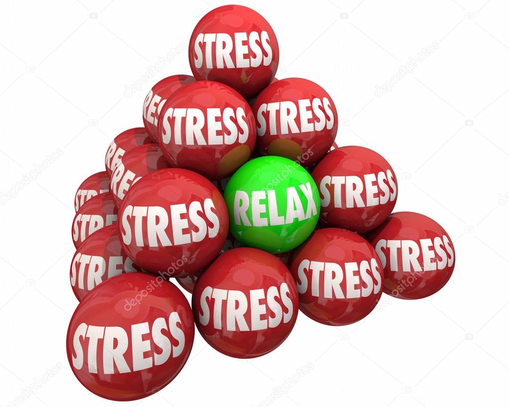 Stress Vs Relax Balls Pyramid