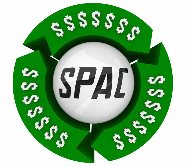 Spac Money Raising Solution Specialföretag För Förvärv Illustration — Stockfoto