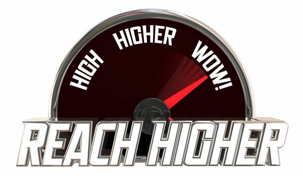 Добирайтесь более высокого верха на спидометре.