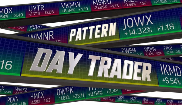 Pdt Pattern Day Trader Stock Market Investor Buy Sell Shares —  Fotos de Stock
