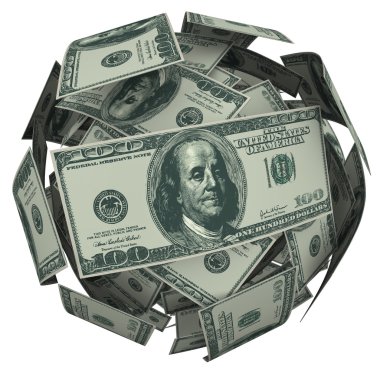 hunded dolar fatura para topu nakit para birimi