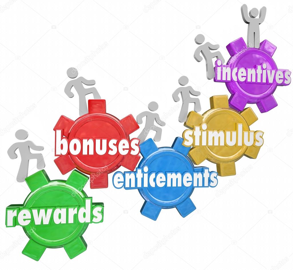 Incentives Rewards Bonuses Customers Workers Climbing Heigher