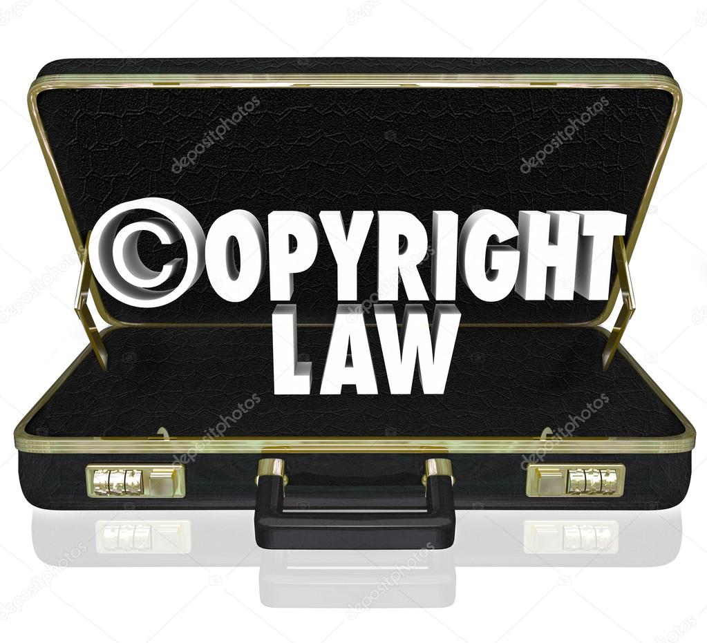 Copyright Law Legal Court Case Attorney Lawyer Suit C Symbol