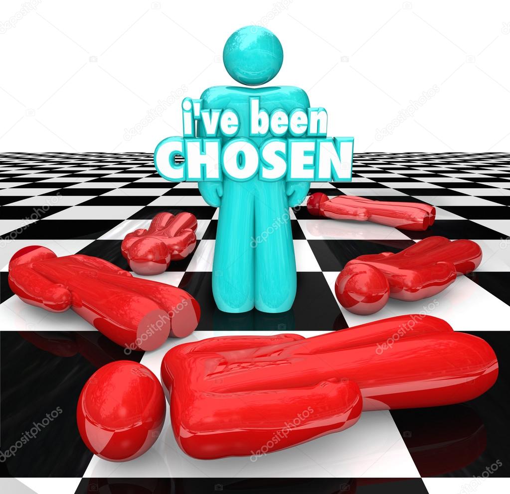 I've Been Chosen 3D Words Last Chess