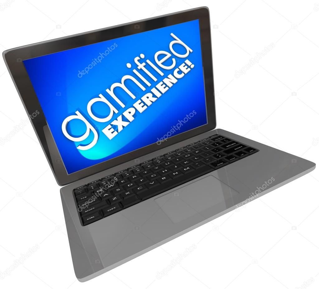 Gamified Experience Computer Laptop Marketing Education Gamifica