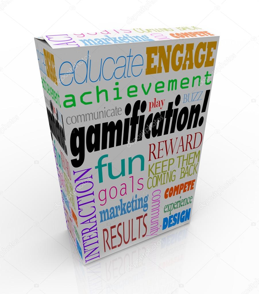 Gamification Product Package Box Gamify Your Education or Market