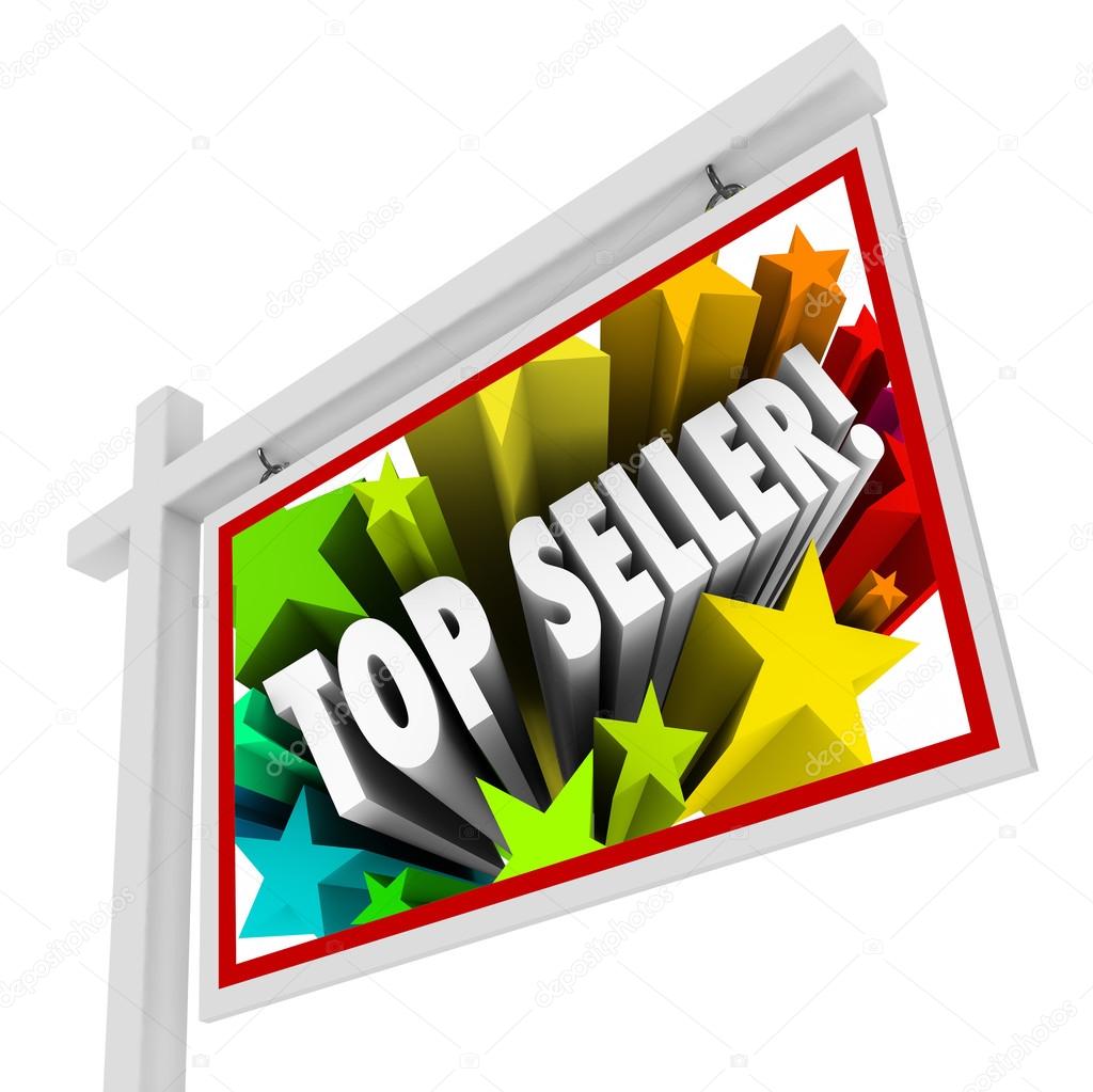 Top Seller Real Estate Sign Best Selling Agency Agent Salesperso