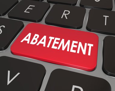 Azaltılması kelime üstünde bir bilgisayar klavye düğme