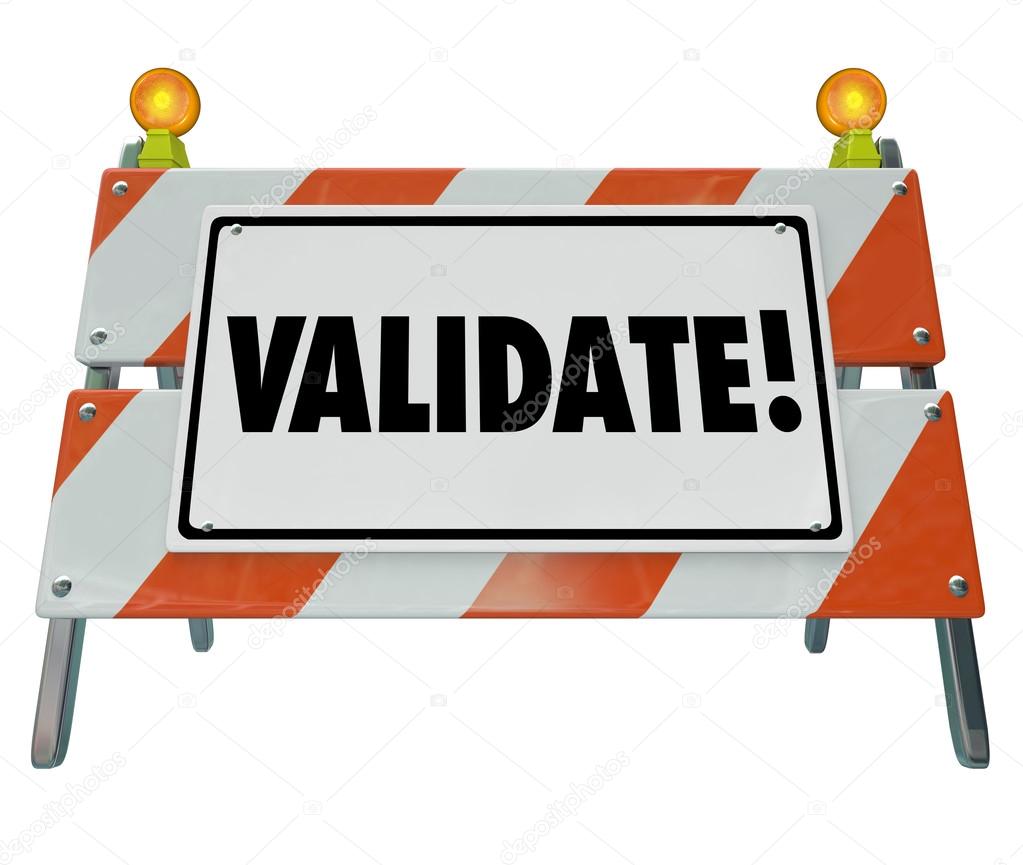 Validate Word Barricade Verify Truth Status Certify Results