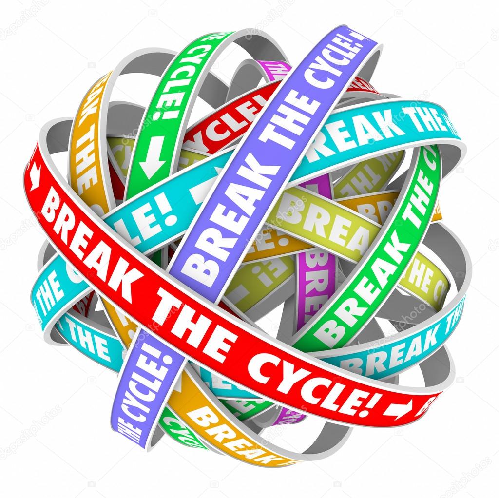 Break the Cycle words on rings
