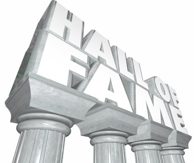 Hall of Fame kelime 3d harflerle