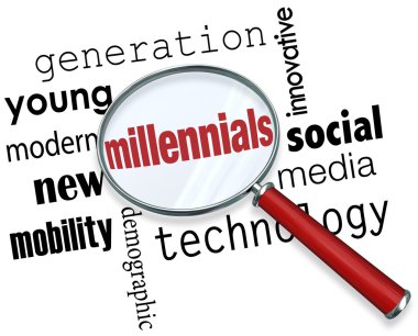 Büyüteç altında Millennials sözcüğü