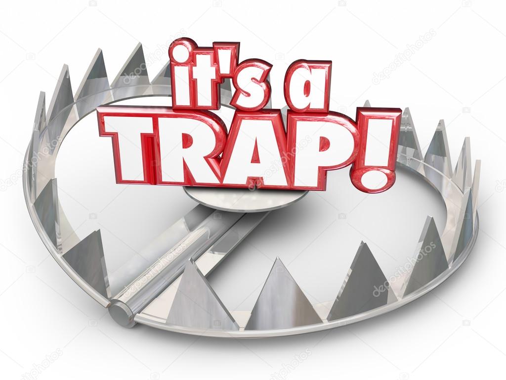 It's a Trap Steel Bear Trap