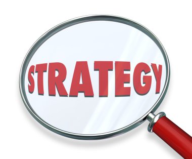 Büyüteç altında strateji sözcüğü