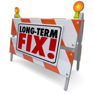 Long Term Fix Road Construction clipart