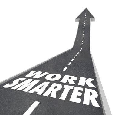 Work Smarter Words Road