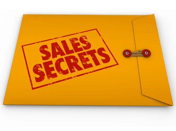 Sales Secret stamped — Stockfoto