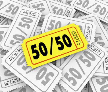 50-Fifty Raffle Tickets