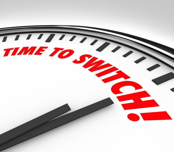 Время менять слова на циферблате часов
